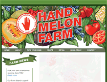 Tablet Screenshot of handmelonfarm.com
